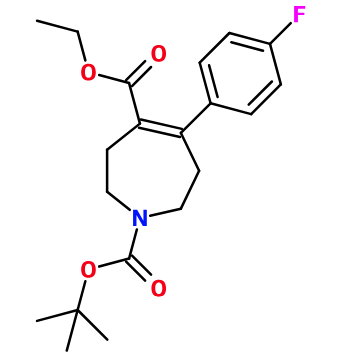 (image for) MCYA1415 1-tert-Butyl 4-ethyl 5-(4-fluorophenyl)-2,3-dihydro-1H-azepine-1,4(6H,7H)-dicarboxylate